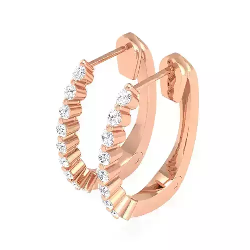 Women Earrings 3dm stl render detail  3D print model
