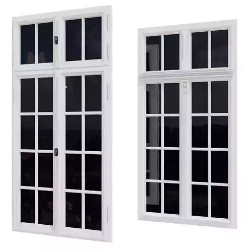 Classic wooden window - model A2