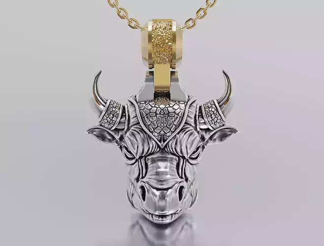 Bull pendant