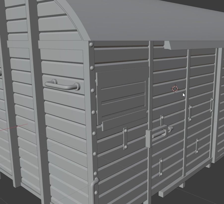 H0 1-87 scale Gr 20 freight car 3D print model_13