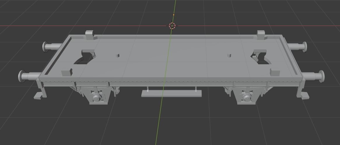 H0 1-87 scale Gr 20 freight car 3D print model_9