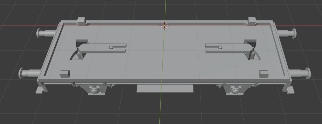 H0 1-87 scale Gr 20 freight car 3D print model_10