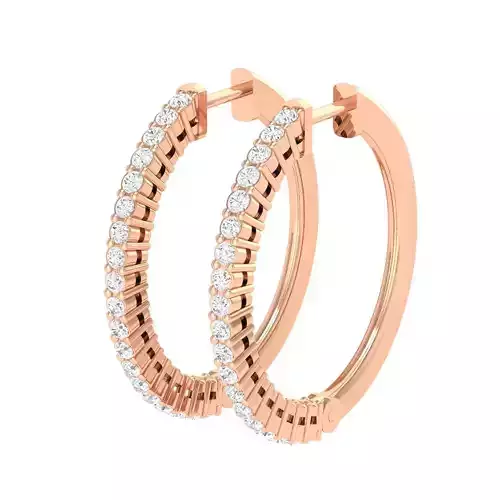 Women Earrings 3dm stl render detail 