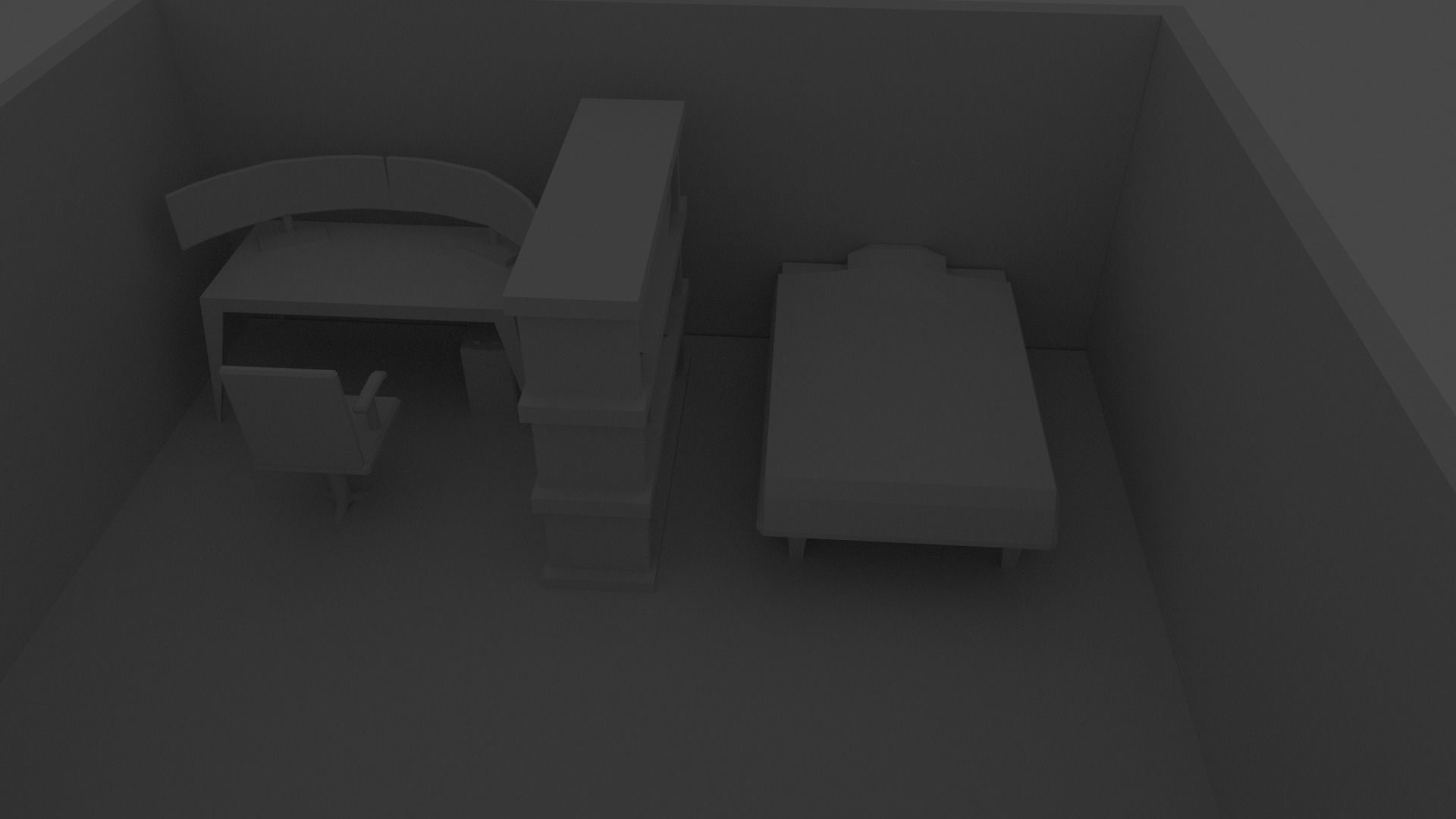 game room Free 3D model_1