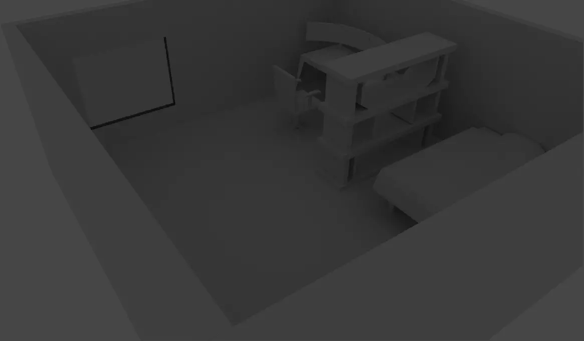 game room Free 3D model_0