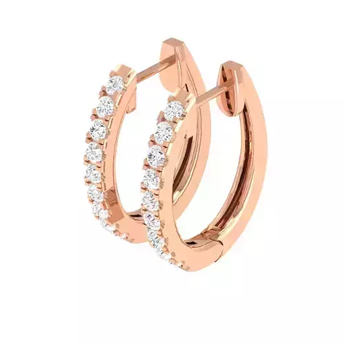 Women Earrings 3dm stl render detail 