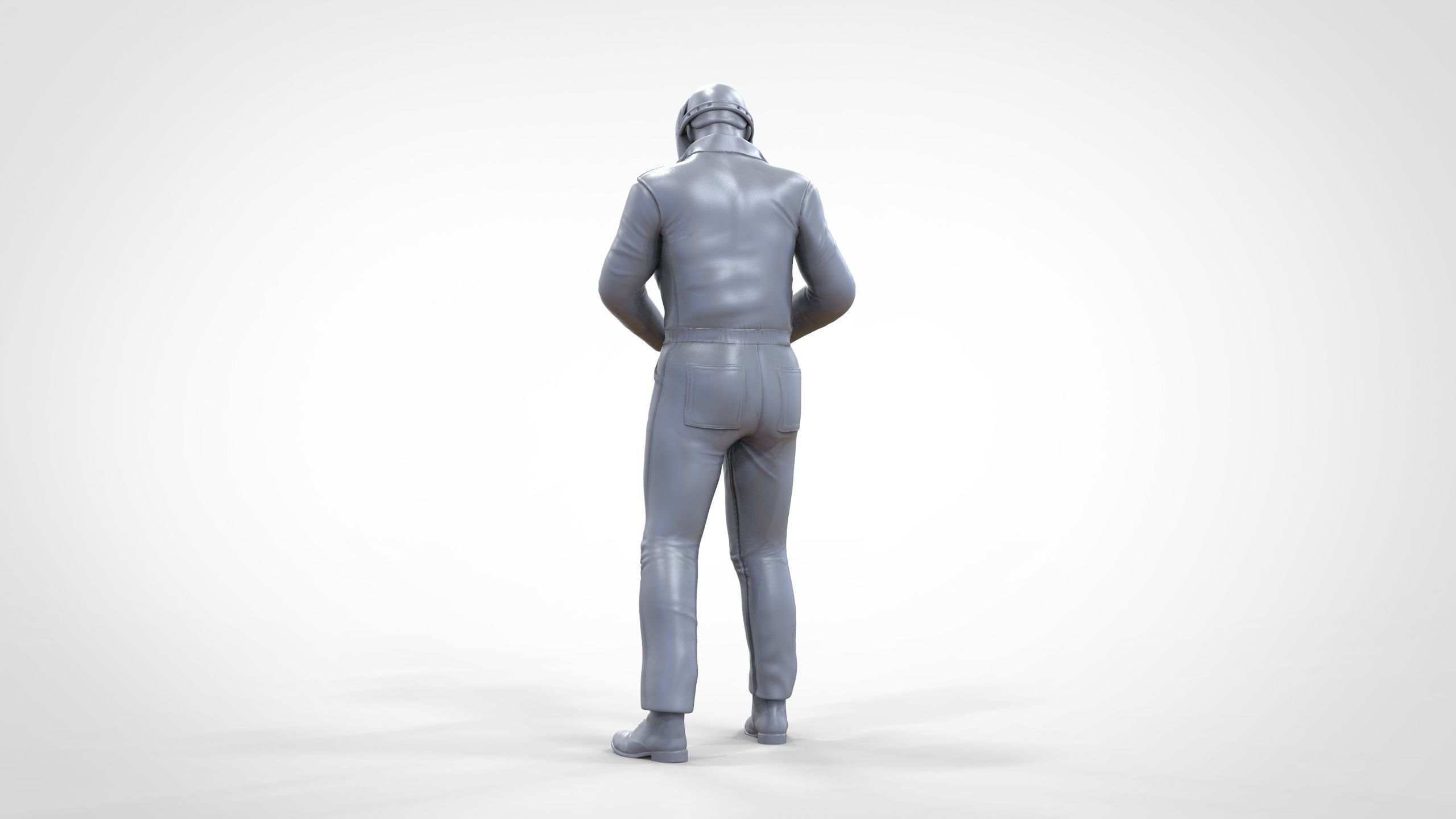 N7 Mechanic working with Grinder 3D print model_25