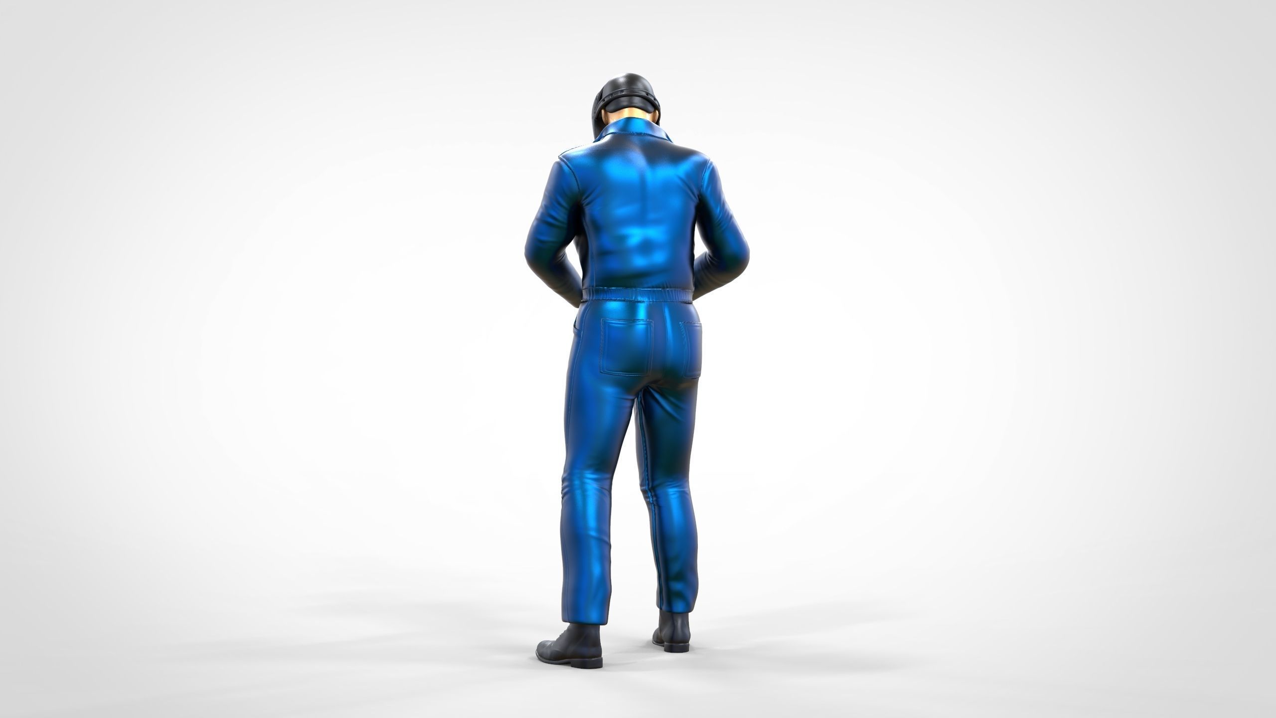 N7 Mechanic working with Grinder 3D print model_8