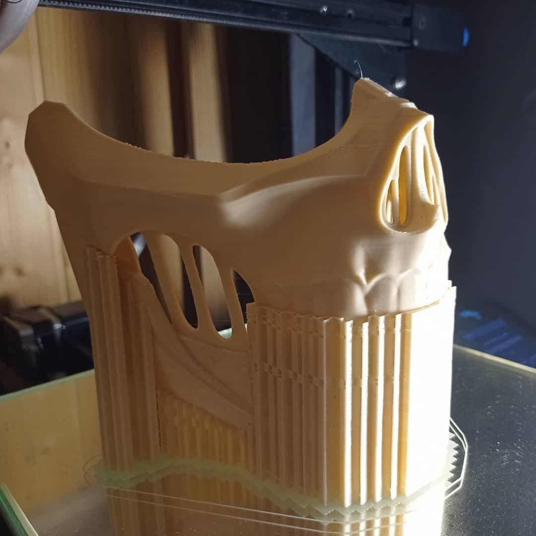 Erron Black mask from Mortal Kombat 11 - Dead Rider 3D print model_17