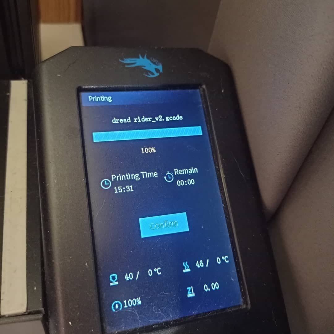 Erron Black mask from Mortal Kombat 11 - Dead Rider 3D print model_21