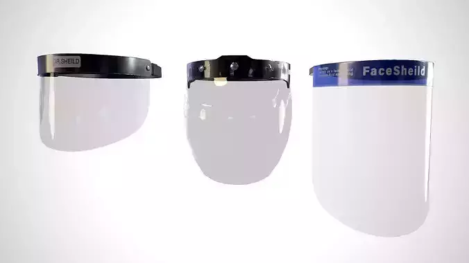 Faceshield clear face shield