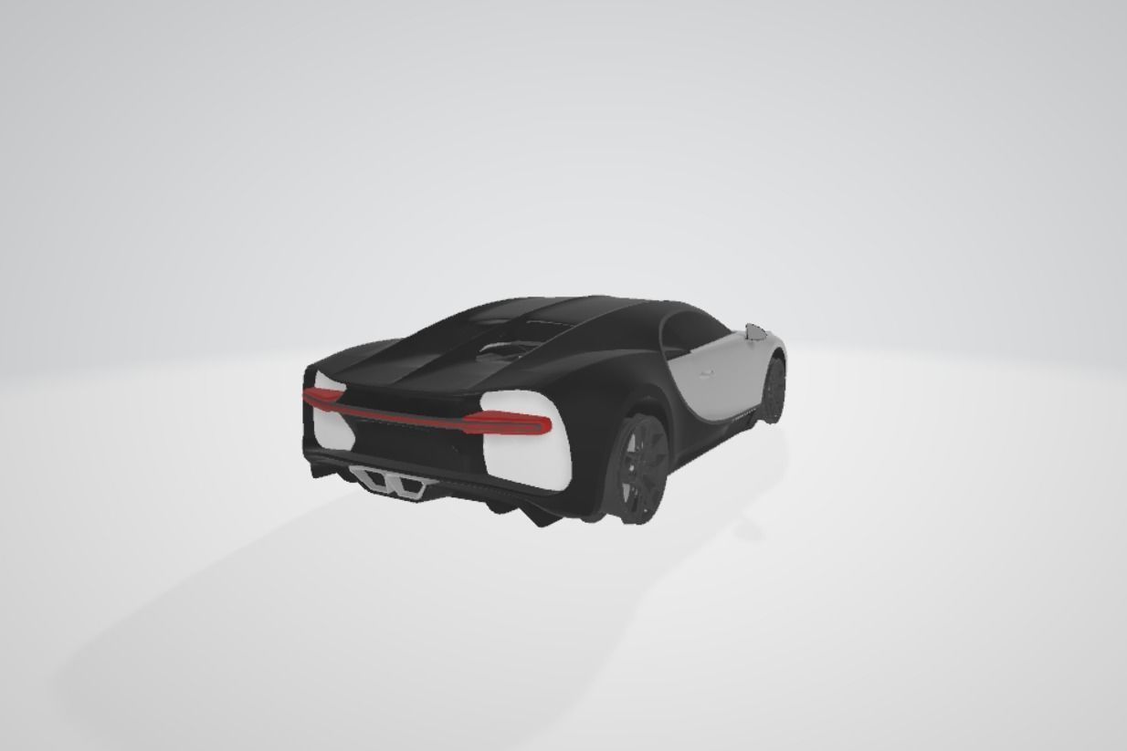 Bugatti Chiron Free 3D model_4