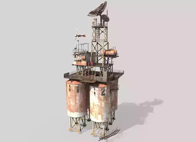 Post-Apocalyptic Outpost Tower 2