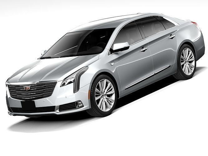 Cadillac XTS 2018 3D model