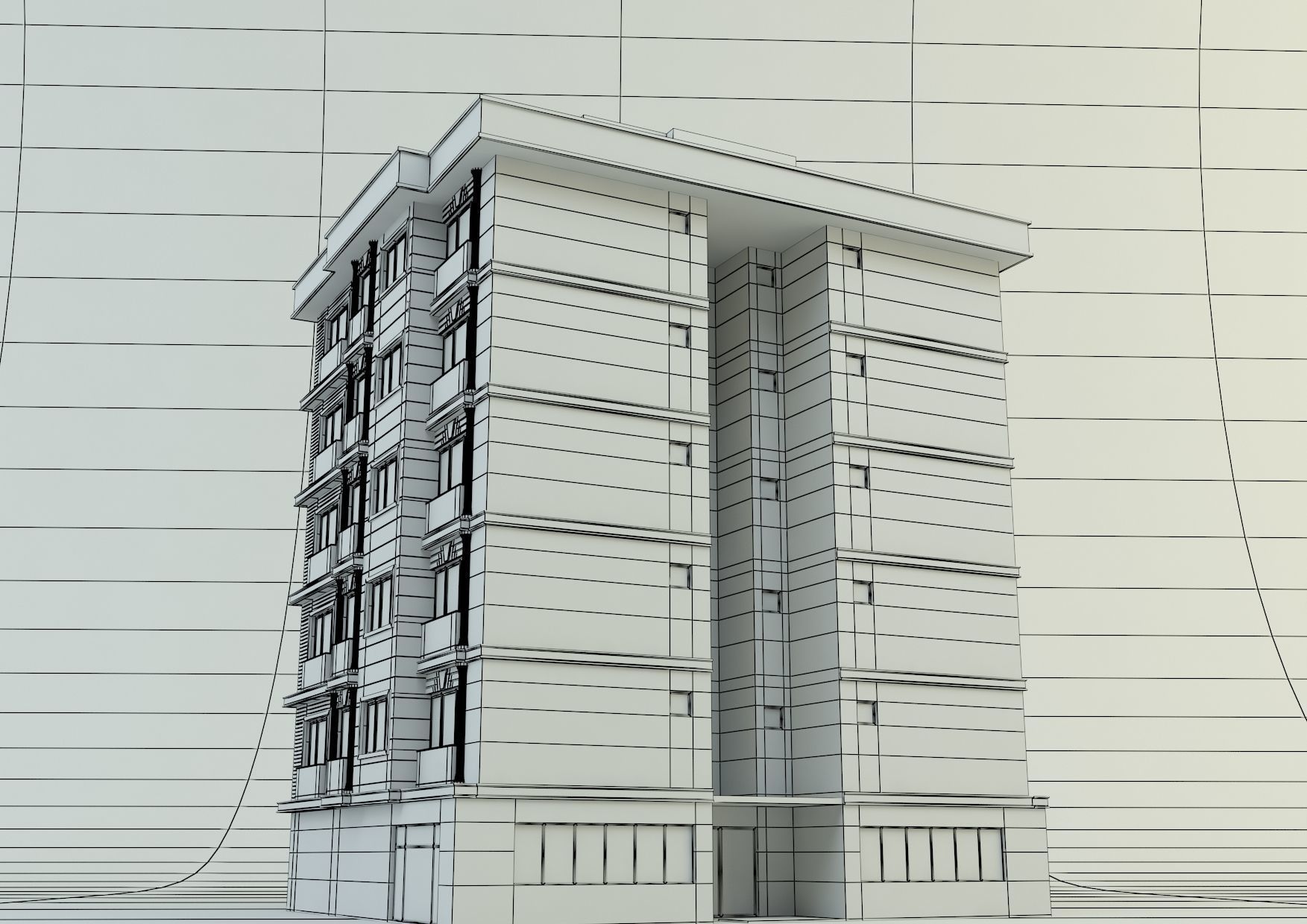 building 10 3d model 3D model_15