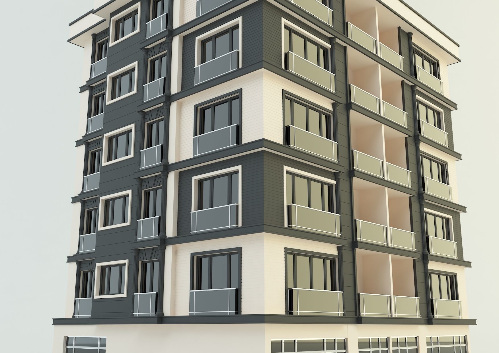 building 10 3d model 3D model_21