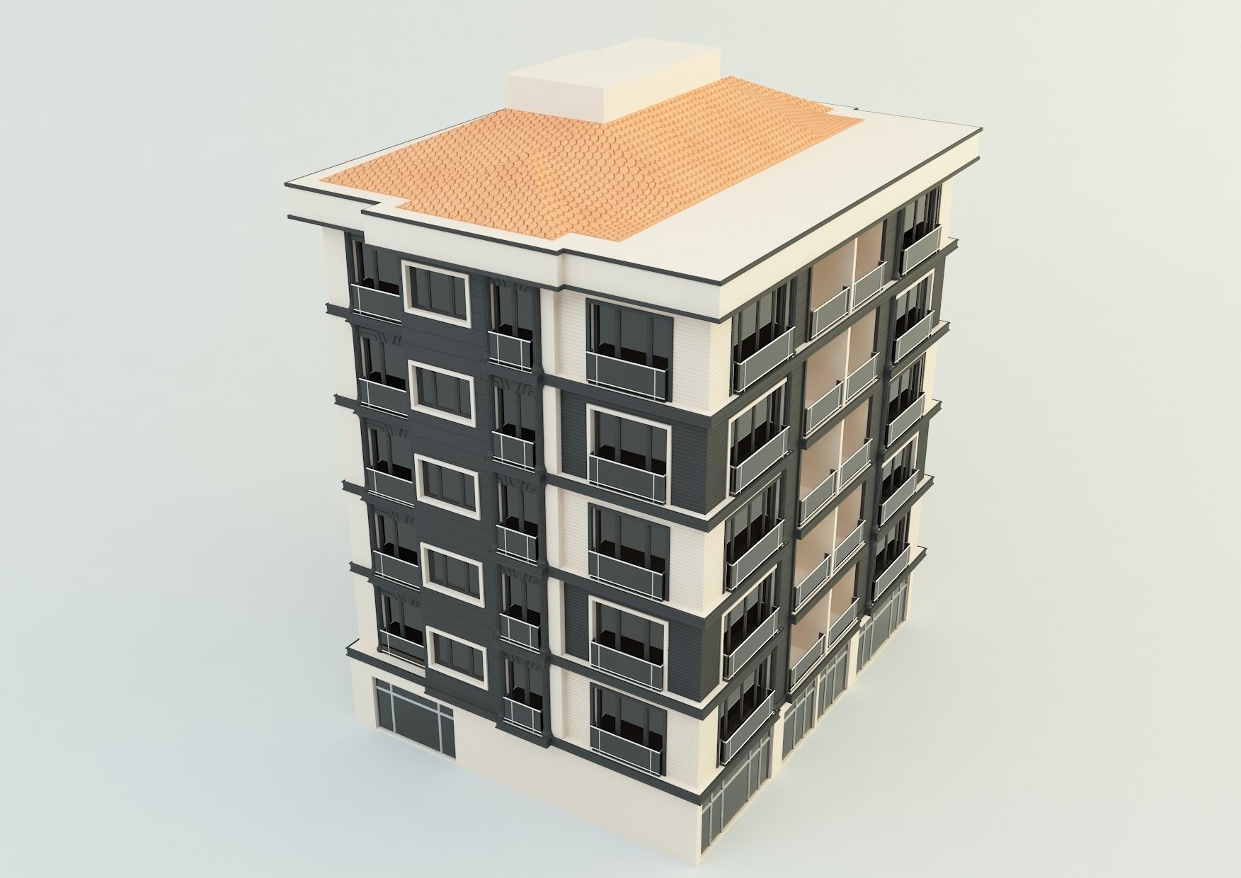 building 10 3d model 3D model_4