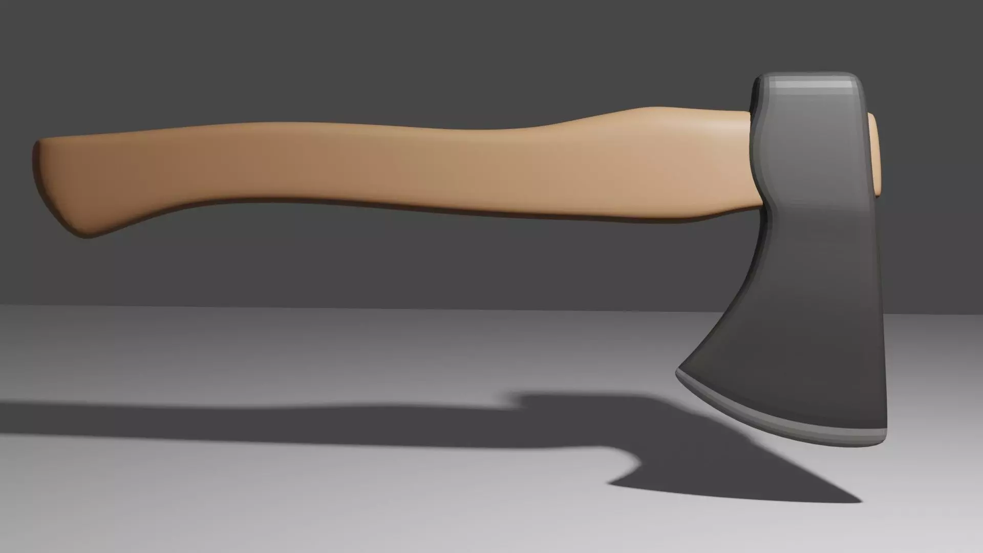 axe hatchet 3D model_0