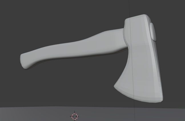 axe hatchet 3D model_1