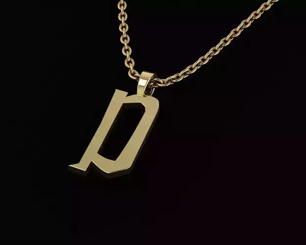 letter D p