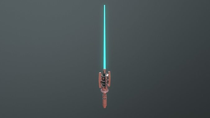 LightSaber star wars light saber Free low-poly 3D model