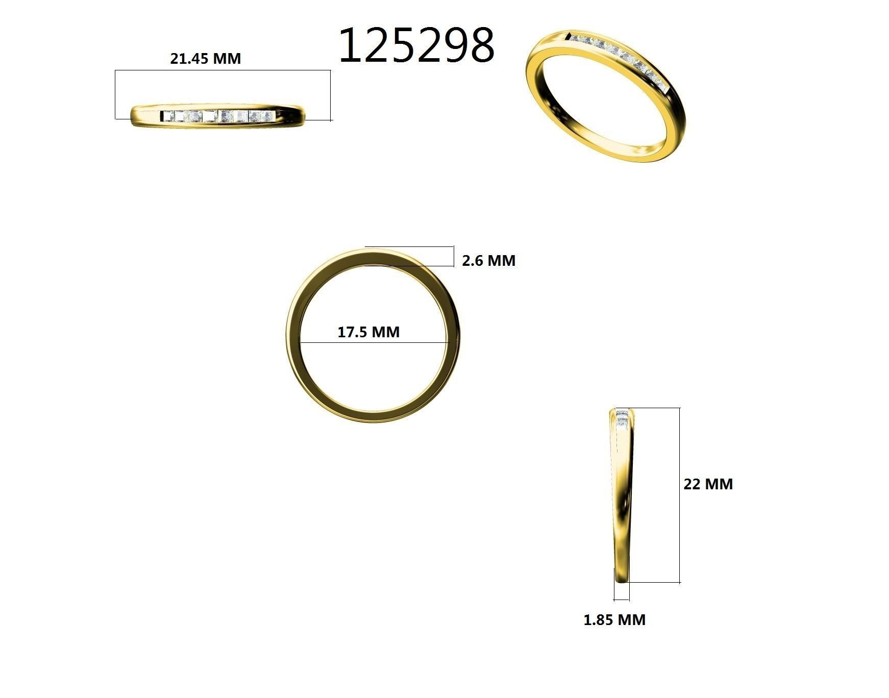 Ring - 125298 3D print model_12