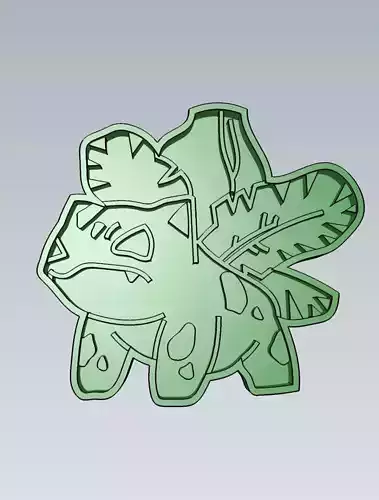 Pokemon Ivysaur Cookie Cutter Stamp Cake Decorating