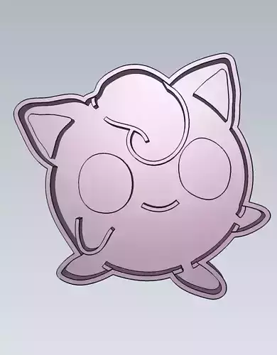 Pokemon jigglypuff Cookie Cutter Stamp Cake Decorating