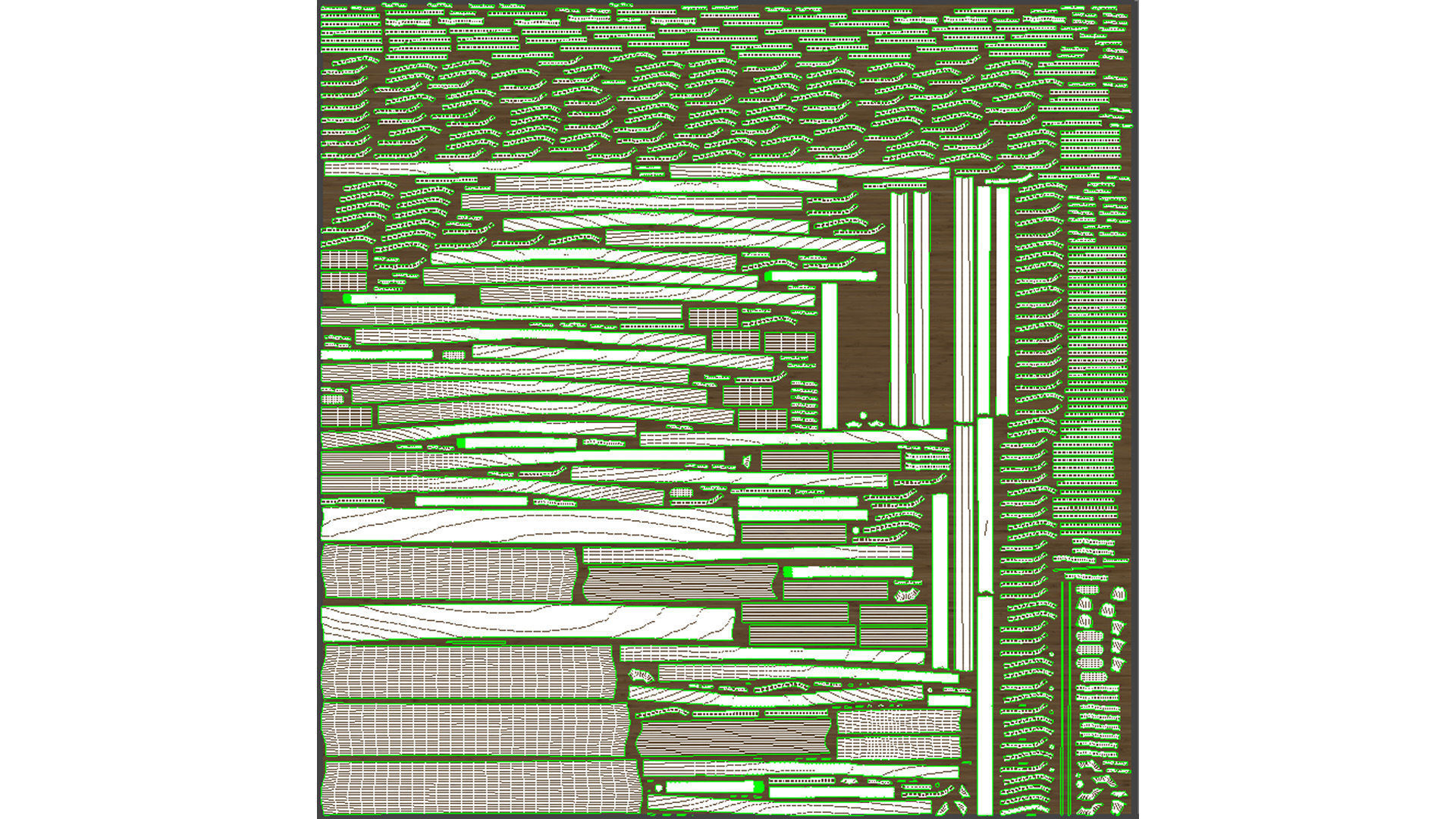 Daisy Lounge Chair Low-poly 3D model_22