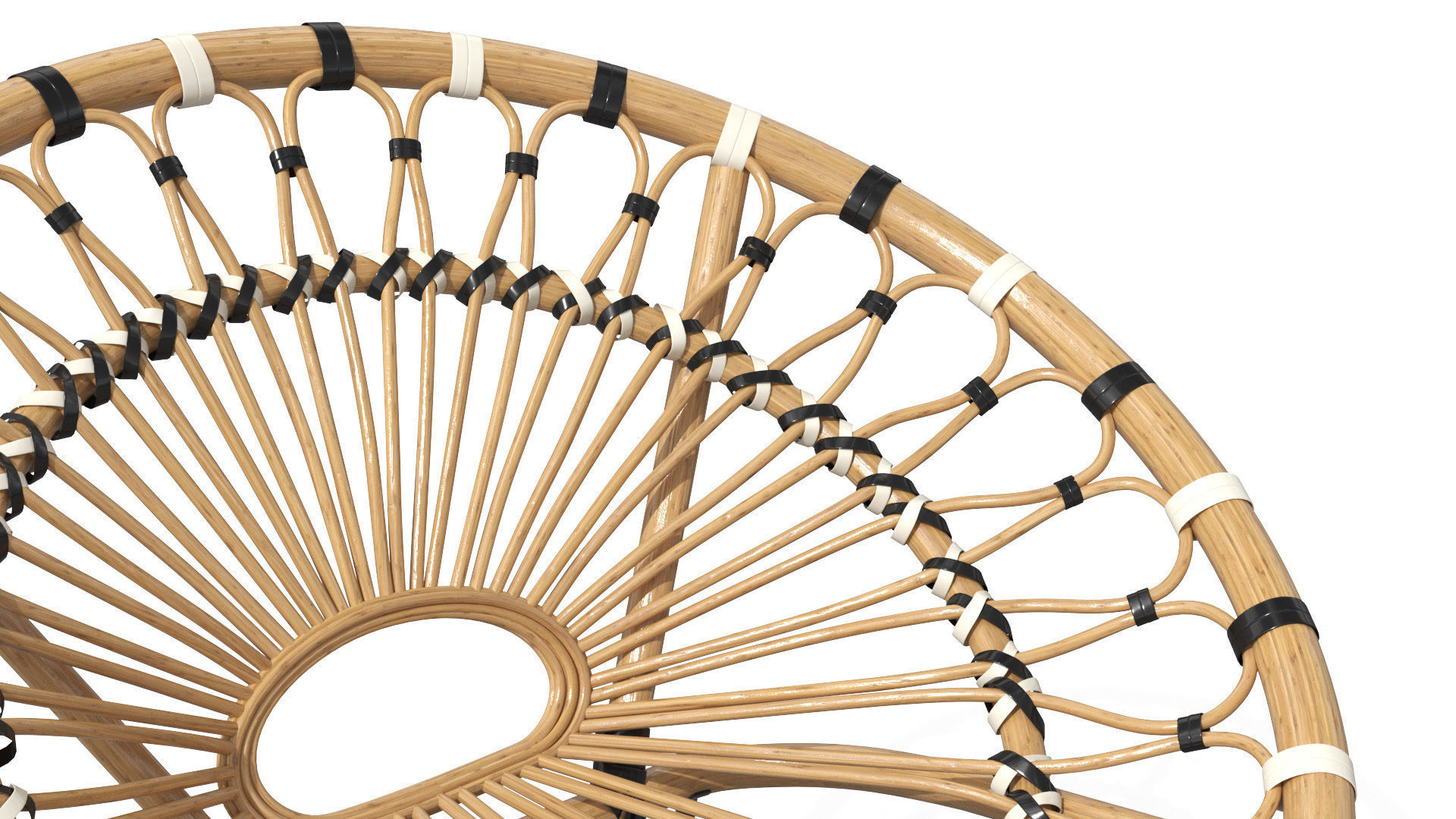 Daisy Lounge Chair Low-poly 3D model_8