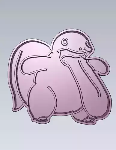 Pokemon Lickitung Cookie Cutter Stamp Cake Decorating