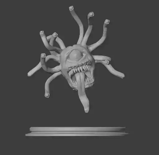 Beholder alien head