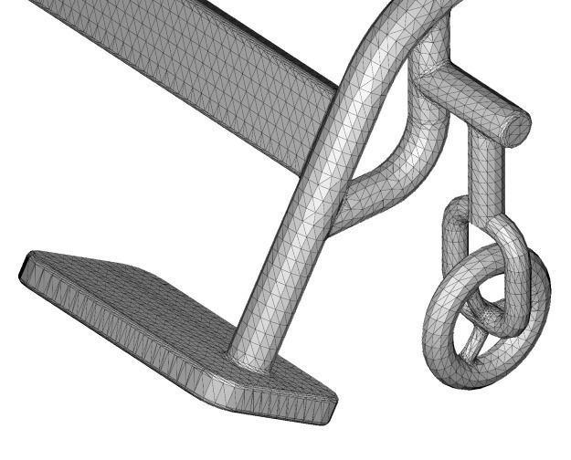 Medical Wheelchair 3D print model_7