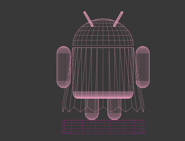 Batman Android Model 3D model_4