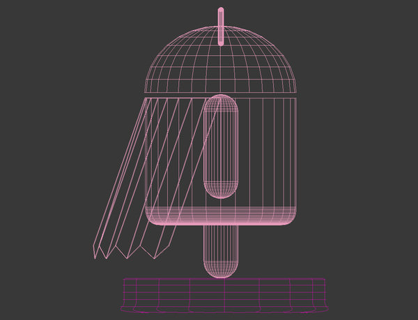 Batman Android Model 3D model_3