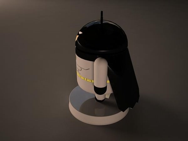 Batman Android Model 3D model_2