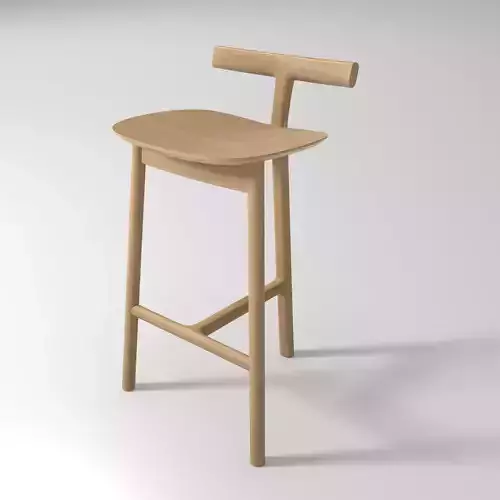 Bar chair Stool 3d model 