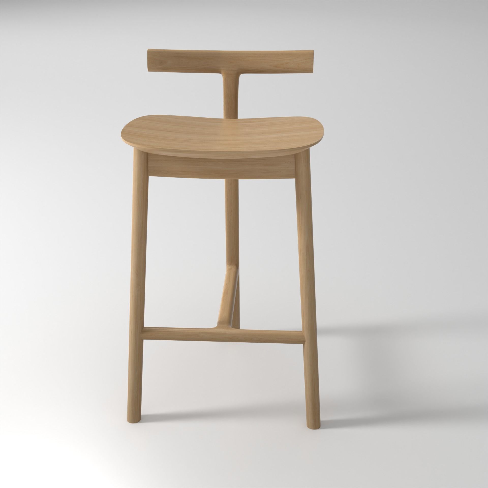 Bar chair Stool 3d model  3D model_2