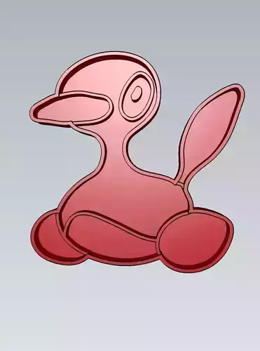 Pokemon Porygon2 Cookie Cutter Stamp Cake Decorating