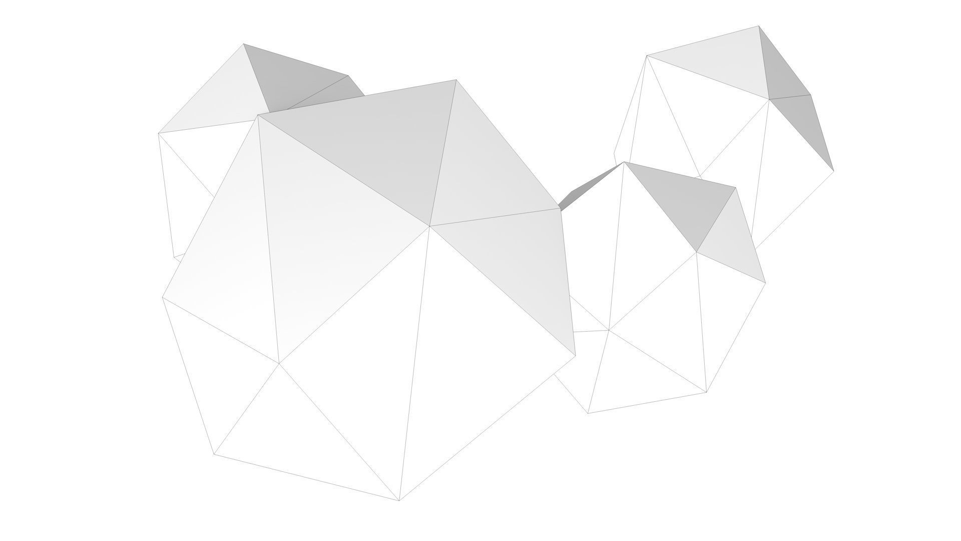 Low Poly Polygon Tree 5 Low-poly 3D model_11