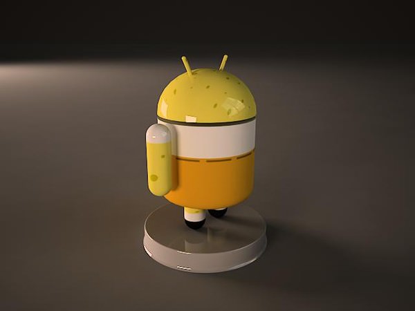 Sponge Bob Android Model 3D model_1