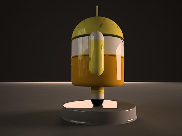 Sponge Bob Android Model 3D model_2
