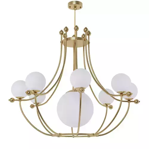 Christophe chandelier sku 24544 by Pikartlights Free 3D model
