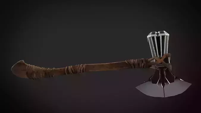 THOR AXE HOT Low-poly 3D model