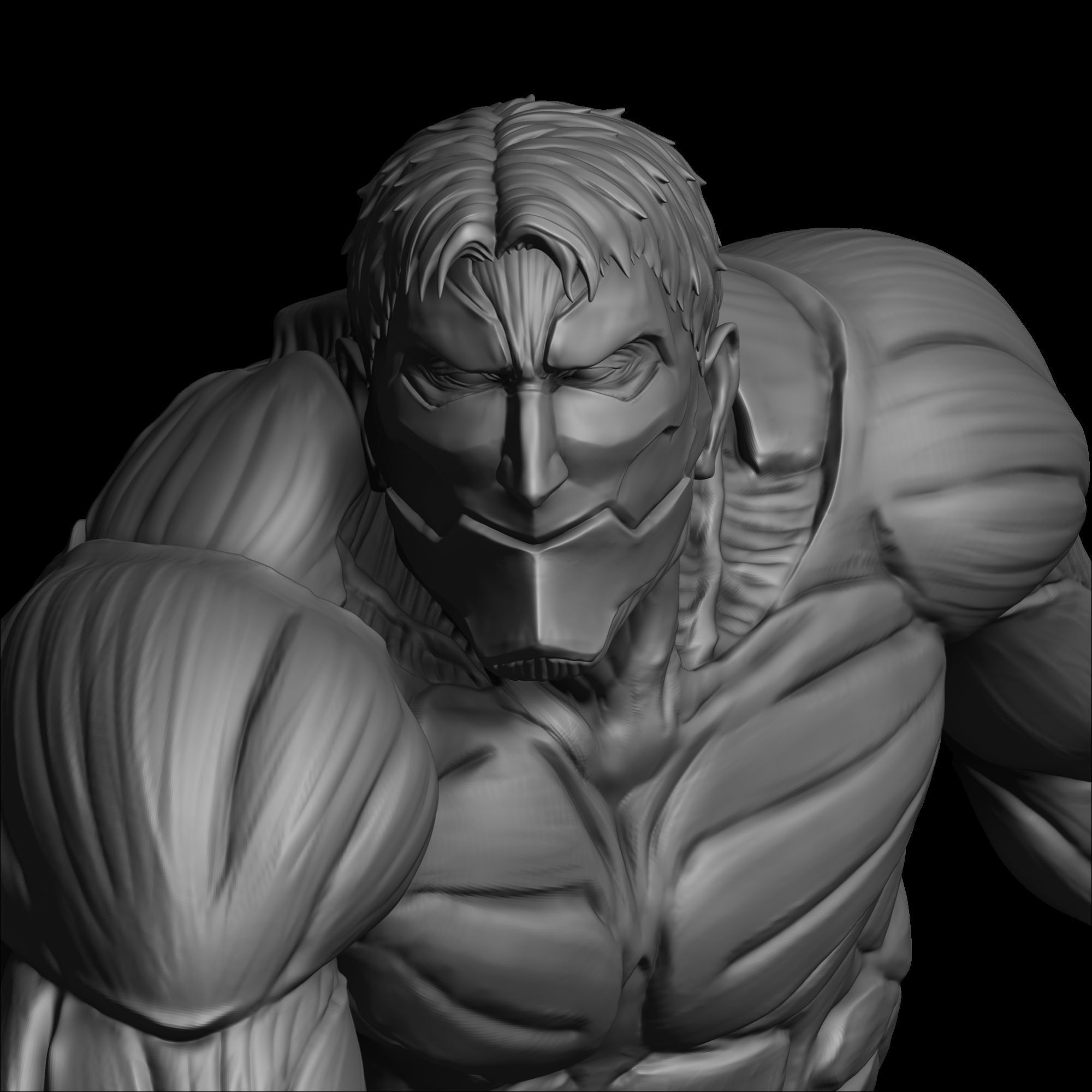 Reiner  Armored Titan - Shingeki no Kyojin 3D print model_7