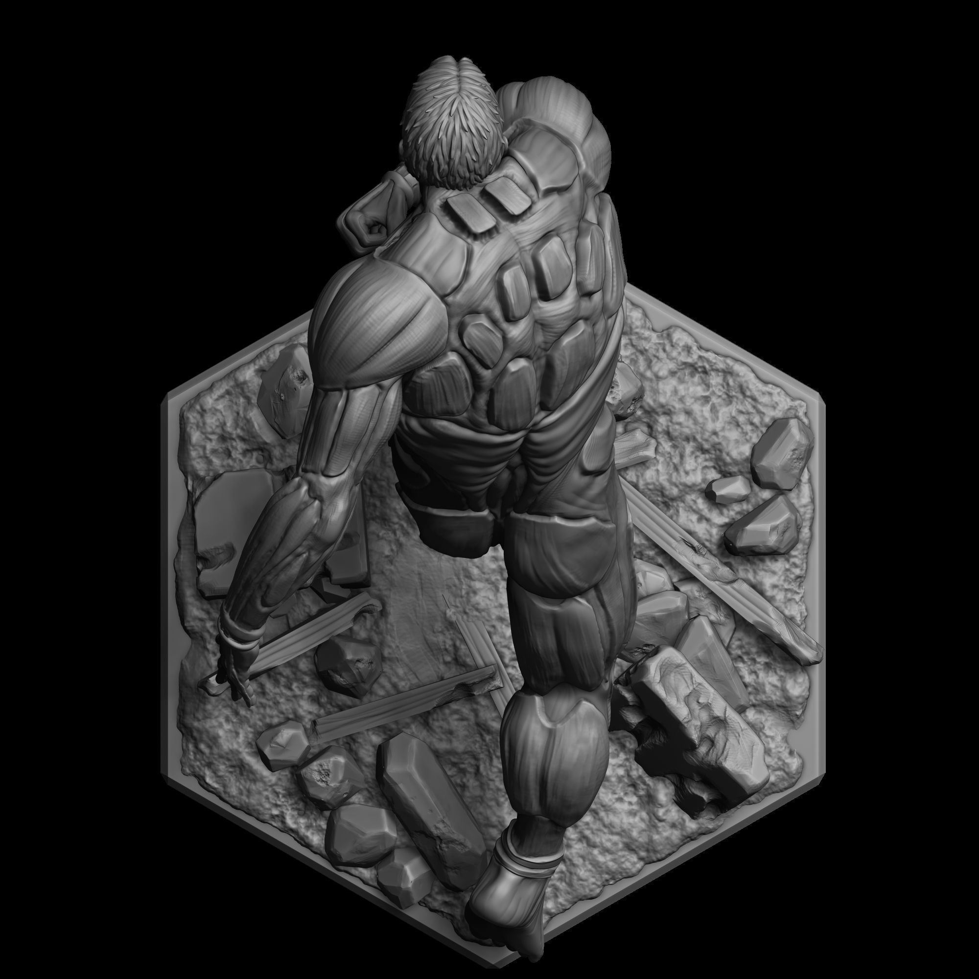Reiner  Armored Titan - Shingeki no Kyojin 3D print model_6