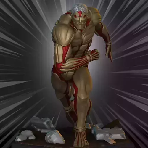 Reiner  Armored Titan - Shingeki no Kyojin 3D print model