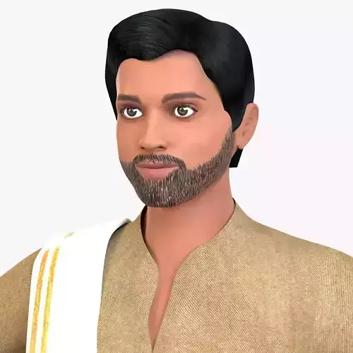 Indian Villager Sadashiv