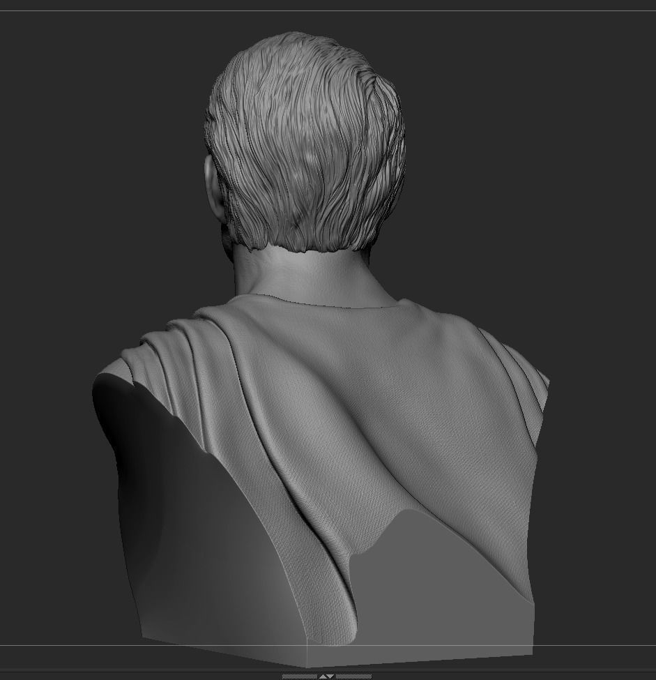 Superman Bust -Henry Cavill 3D print model_10