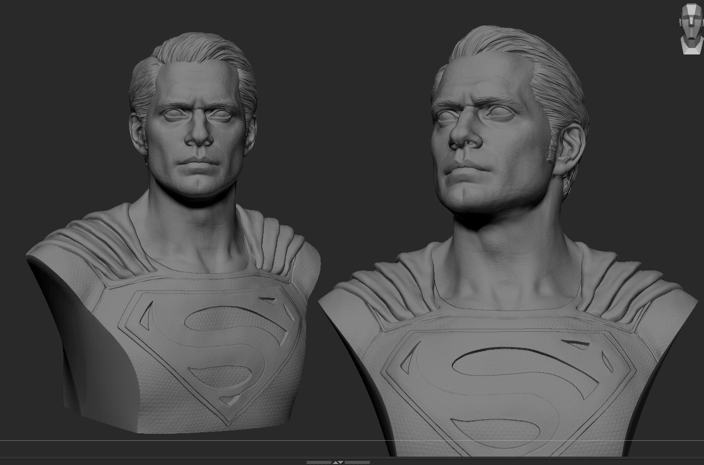 Superman Bust -Henry Cavill 3D print model_18